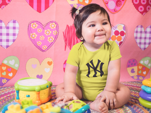 New York Yankees Rompers for Baby Girl- KidsFashionVilla