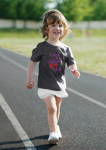 Bura Na Mano Holi Hai Half Sleeves T-Shirt For Girls -KidsFashionVilla