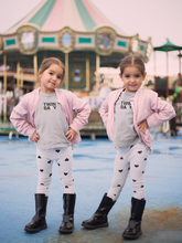 Load image into Gallery viewer, Twin Baby Sisters Matching Kids Half Sleeves T-Shirts -KidsFashionVilla

