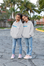 Load image into Gallery viewer, Loading 1 Of 2 &amp; 2 Of 2 Twins Sisters Kids Matching Hoodies -KidsFashionVilla
