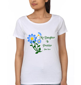My Daughter Is Prettier Than Yours My Mother  Is Prettier Than Yours Mother and Daughter Matching T-Shirt- KidsFashionVilla