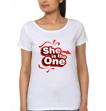 Load image into Gallery viewer, She Is The One Mother and Daughter Matching T-Shirt- KidsFashionVilla
