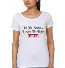Load image into Gallery viewer, Rules Don&#39;t Apply To Me Mother and Daughter Matching T-Shirt- KidsFashionVilla
