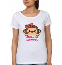 Load image into Gallery viewer, Mother Monkey Baby Monkey Mother and Daughter Matching T-Shirt- KidsFashionVilla
