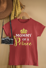 Load image into Gallery viewer, Son Of A Queen Mother And Son Red Matching T-Shirt- KidsFashionVilla
