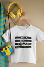 Load image into Gallery viewer, Mom Son Squad Mother And Son White Matching T-Shirt- KidsFashionVilla
