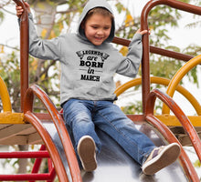 Load image into Gallery viewer, Legends are Born in March Boy Hoodies-KidsFashionVilla
