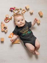 Load image into Gallery viewer, Custom Name IPL SRH Sunrisers Little Fan Rompers for Baby Boy- KidsFashionVilla
