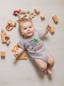 Gift Under Christmas Tree Rompers for Baby Boy- KidsFashionVilla
