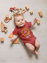 Load image into Gallery viewer, Custom Name Its Happy Ugadi Rompers for Baby Boy- KidsFashionVilla
