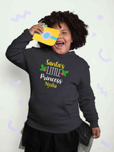 Load image into Gallery viewer, Customized Name Santas Little Princess Christmas Girl Hoodies-KidsFashionVilla
