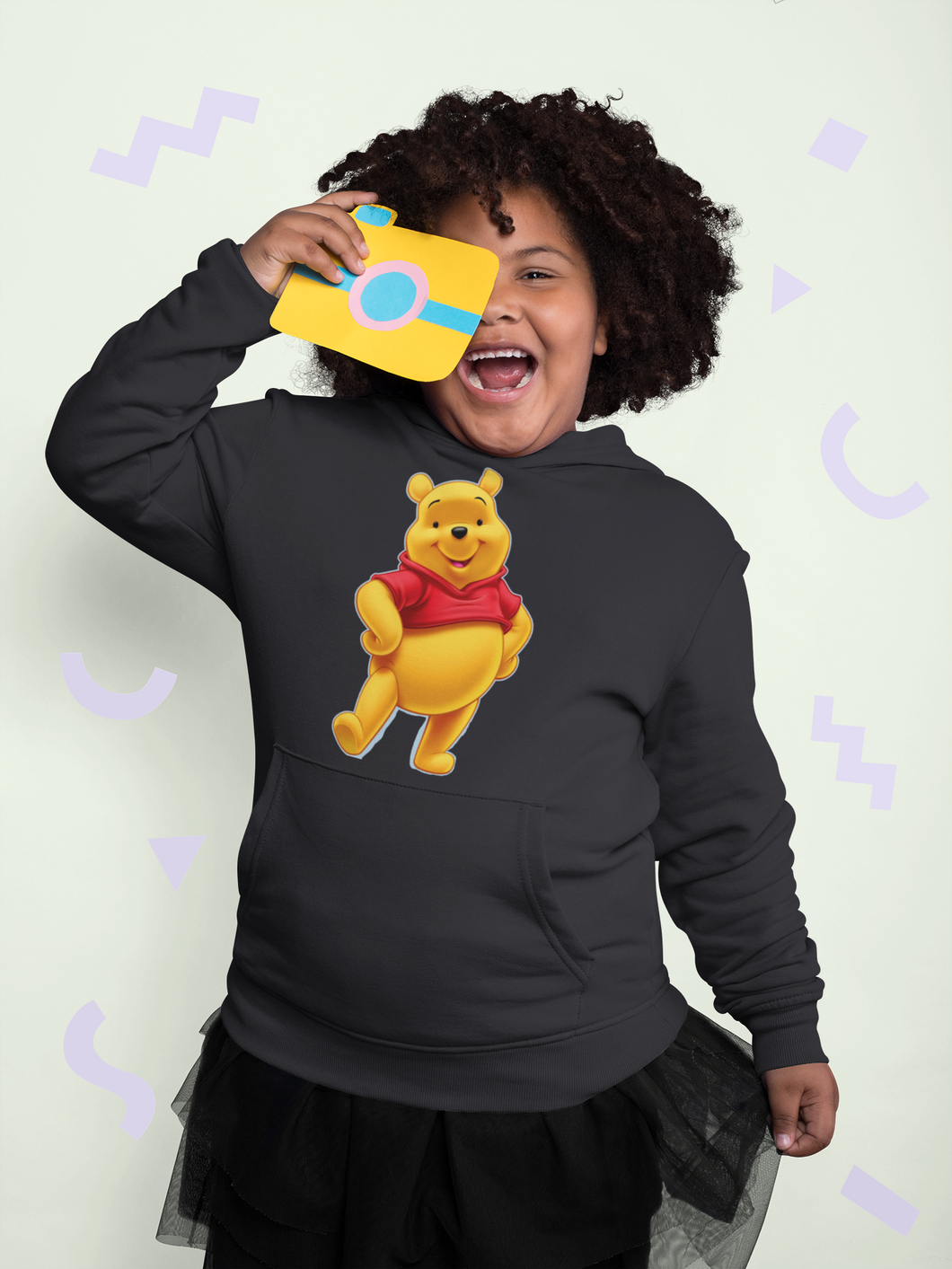 Cute Cartoon Girl Hoodies-KidsFashionVilla