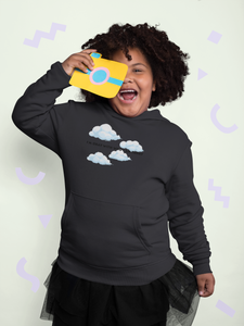 Its Okay Who I Am Today Minimal Girl Hoodies-KidsFashionVilla