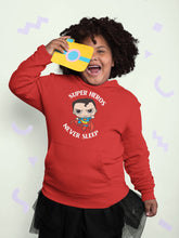 Load image into Gallery viewer, Super Heros Never Sleeps Girl Hoodies-KidsFashionVilla
