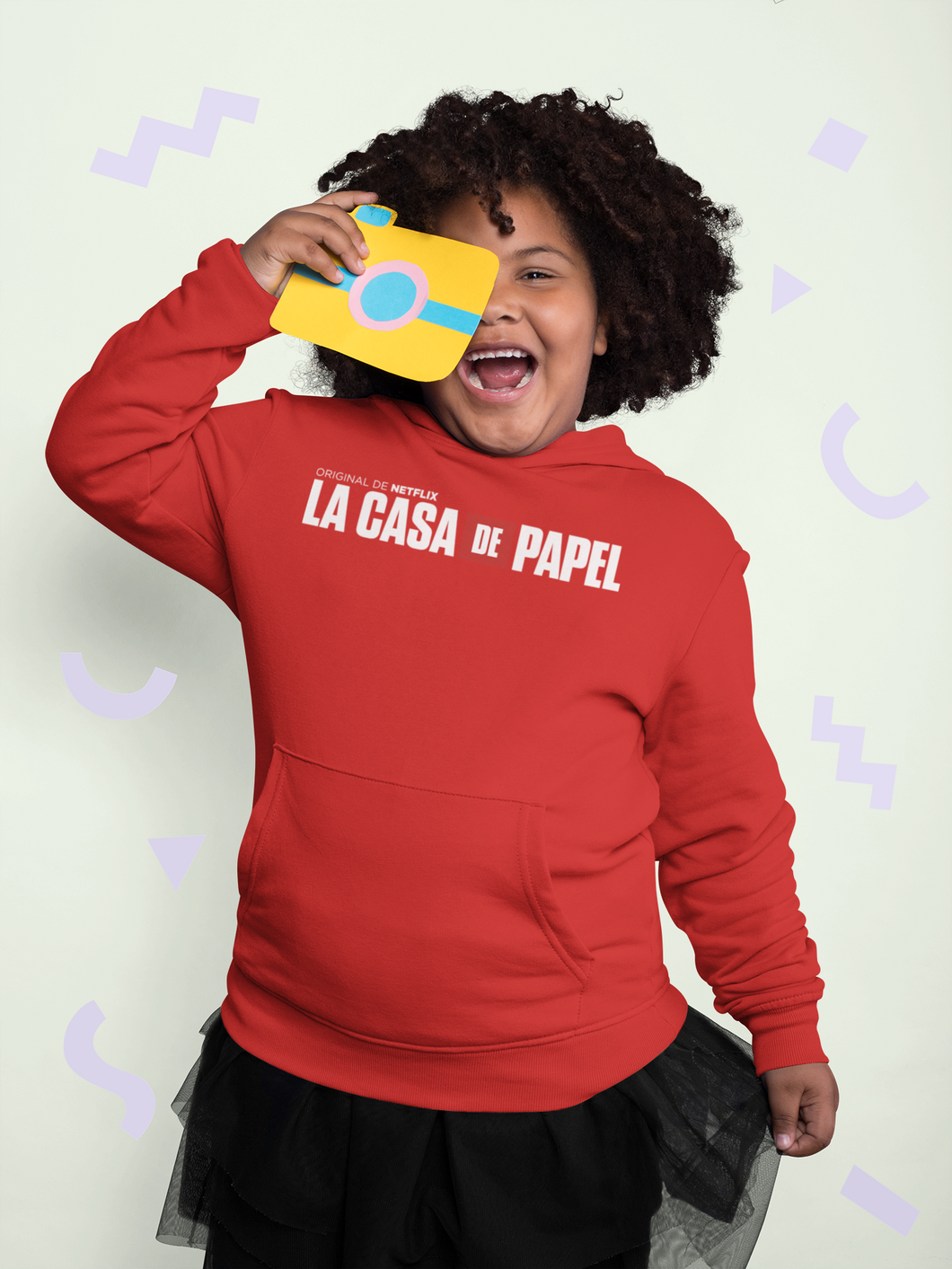 La Casa De Papel Money Heist Girl Hoodies-KidsFashionVilla