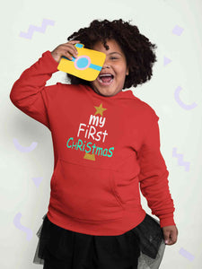 My First Christmas Girl Hoodies-KidsFashionVilla