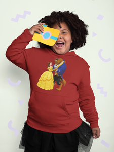 Cute Princess Girl Hoodies-KidsFashionVilla