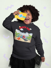 Load image into Gallery viewer, Beach Day Girl Hoodies-KidsFashionVilla
