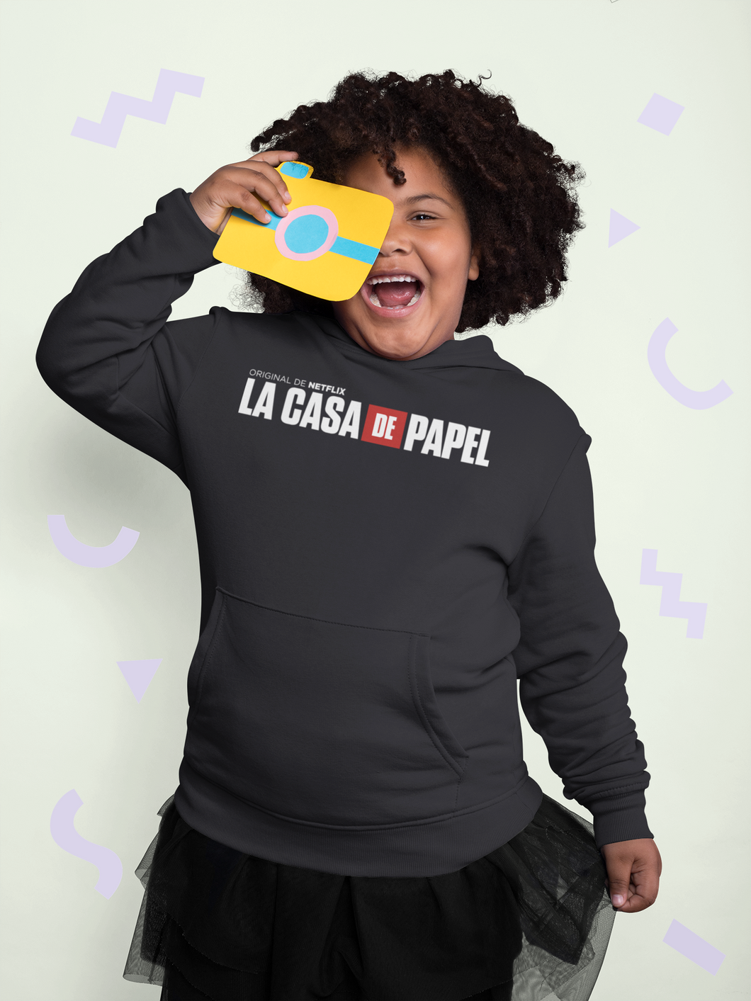 La Casa De Papel Money Heist Girl Hoodies-KidsFashionVilla