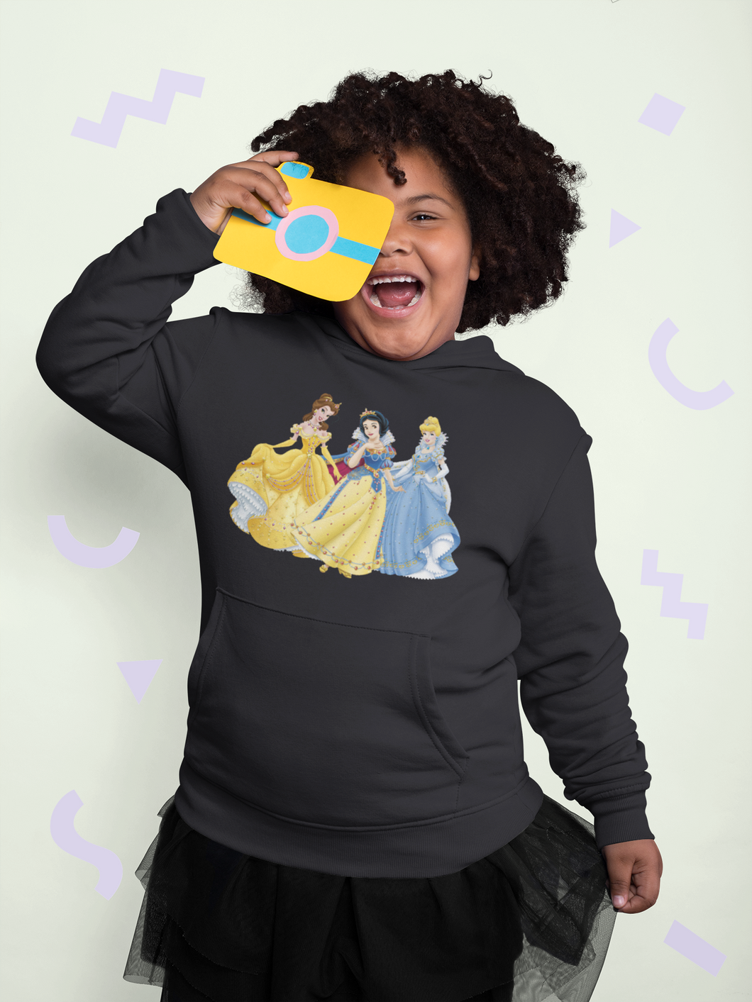 Cute Princess Girl Hoodies-KidsFashionVilla