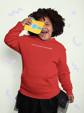 Load image into Gallery viewer, I Want Ticket Minimal Girl Hoodies-KidsFashionVilla
