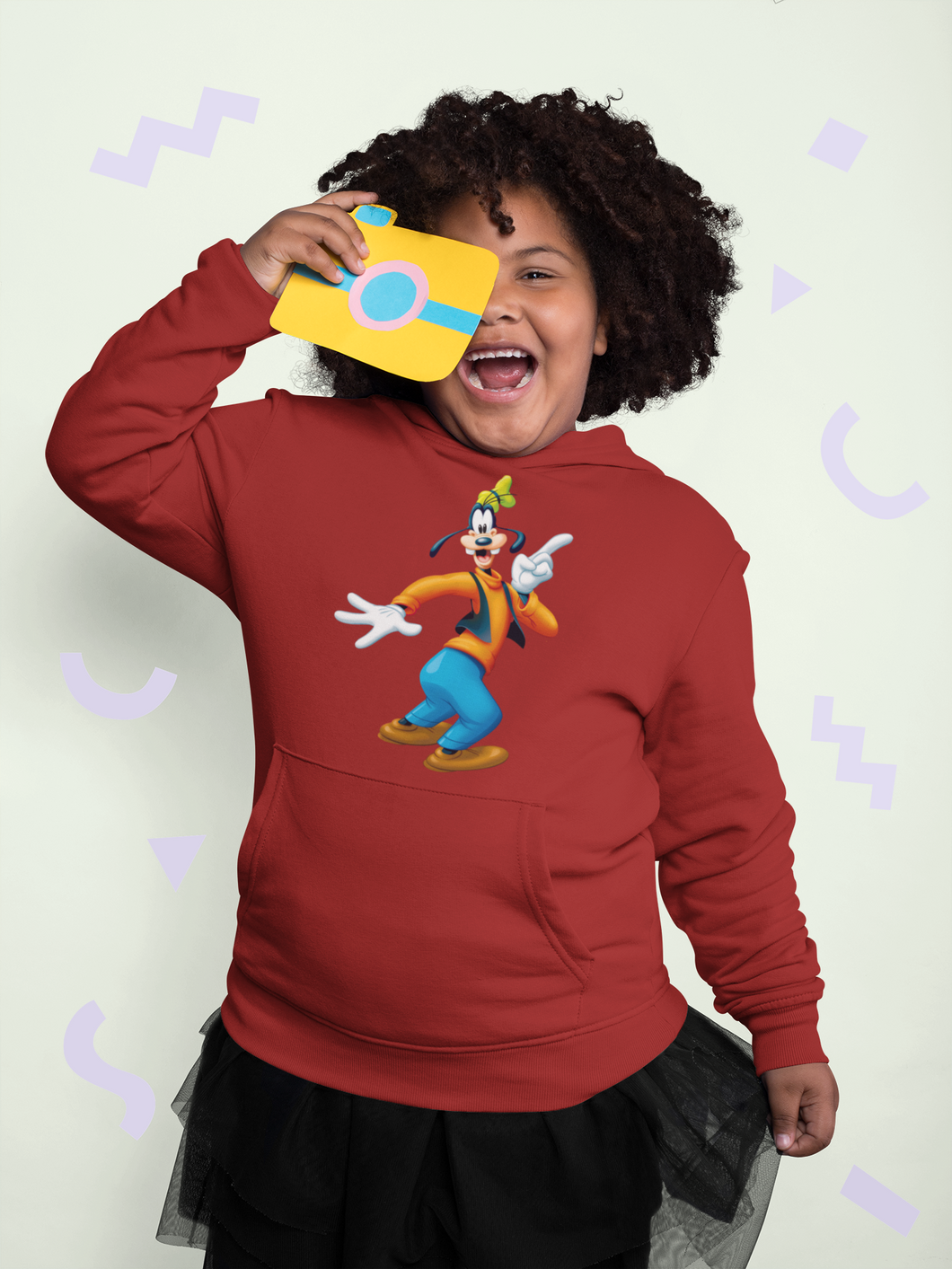 Cute Cartoon Girl Hoodies-KidsFashionVilla