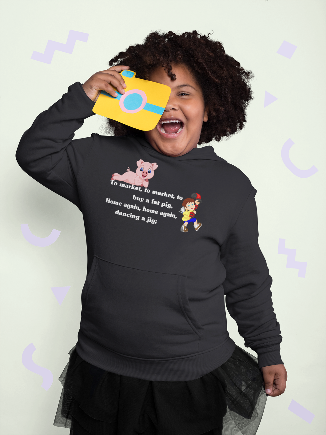 To Market To Market Poem Girl Hoodies-KidsFashionVilla