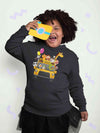 Zoo Bus Cartoon Girl Hoodies-KidsFashionVilla