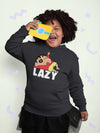 Lazy  Girl Hoodies-KidsFashionVilla