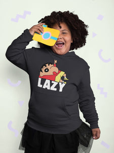 Lazy  Girl Hoodies-KidsFashionVilla