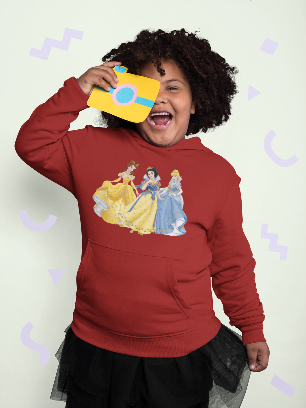 Cute Princess Girl Hoodies-KidsFashionVilla