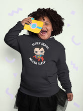 Load image into Gallery viewer, Super Heros Never Sleeps Girl Hoodies-KidsFashionVilla

