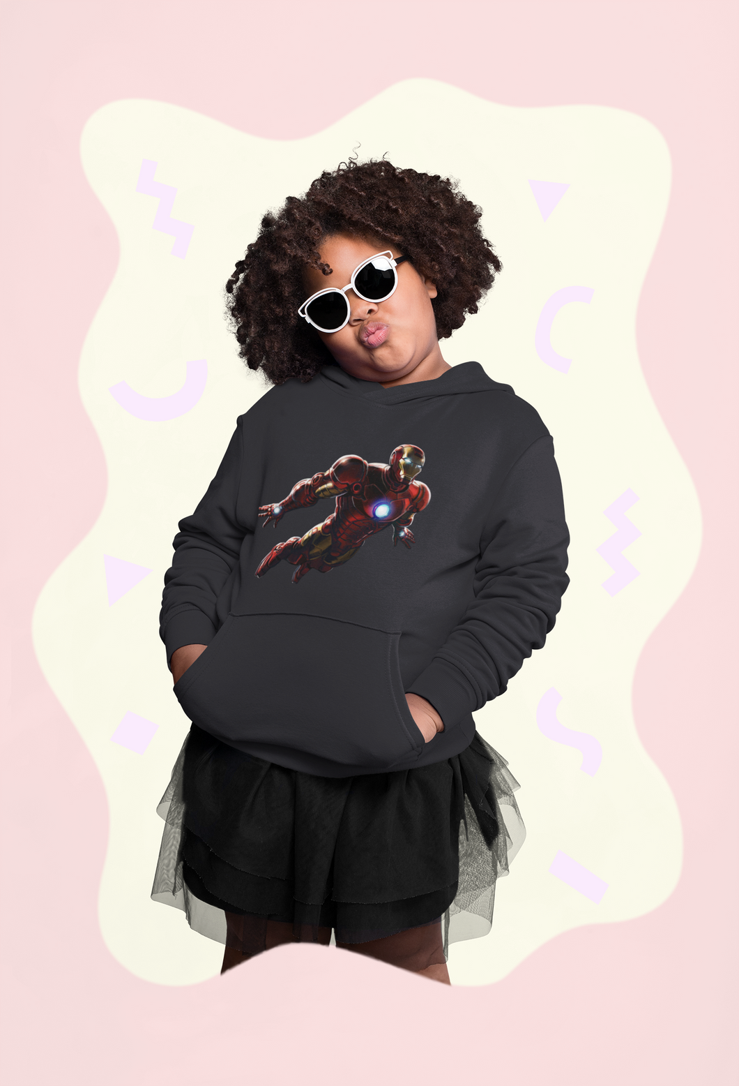 Superhero Girl Hoodies-KidsFashionVilla