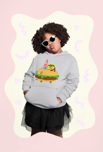 Cute Cartoon Girl Hoodies-KidsFashionVilla