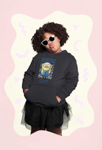 Hanging Out Minion Girl Hoodies-KidsFashionVilla