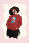 Cute Cartoon Girl Hoodies-KidsFashionVilla