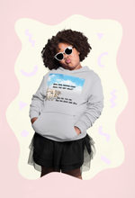 Load image into Gallery viewer, Moo Moo Brown Cow Poem Girl Hoodies-KidsFashionVilla

