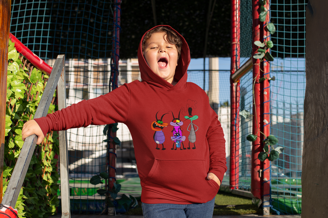 Cute Cartoon Boy Hoodies-KidsFashionVilla
