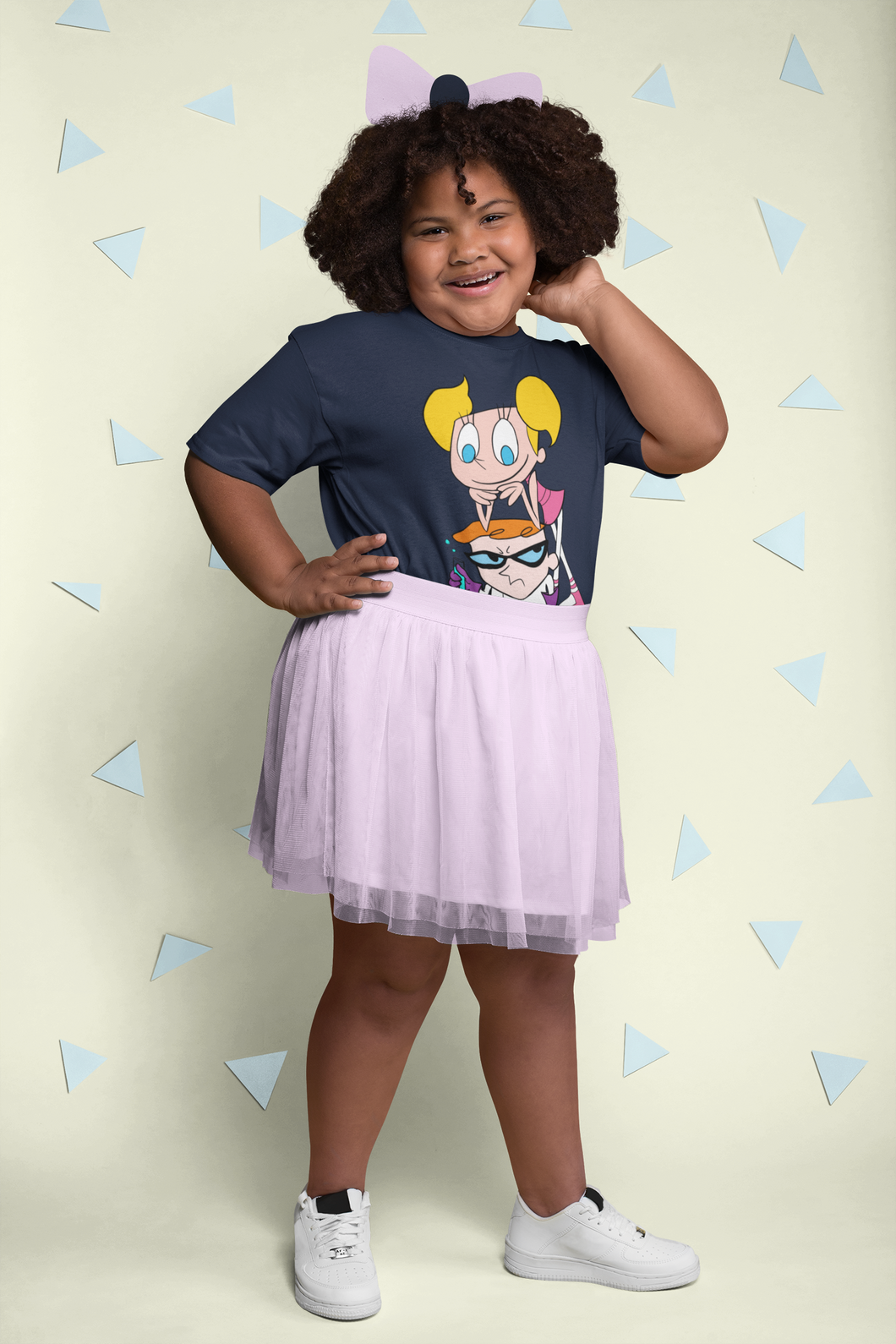 Cute Cartoon Half Sleeves T-Shirt For Girls -KidsFashionVilla