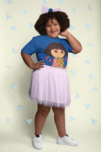 Load image into Gallery viewer, Cute Cartoon Half Sleeves T-Shirt For Girls -KidsFashionVilla
