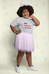 Bhua Loves Me Half Sleeves T-Shirt For Girls -KidsFashionVilla