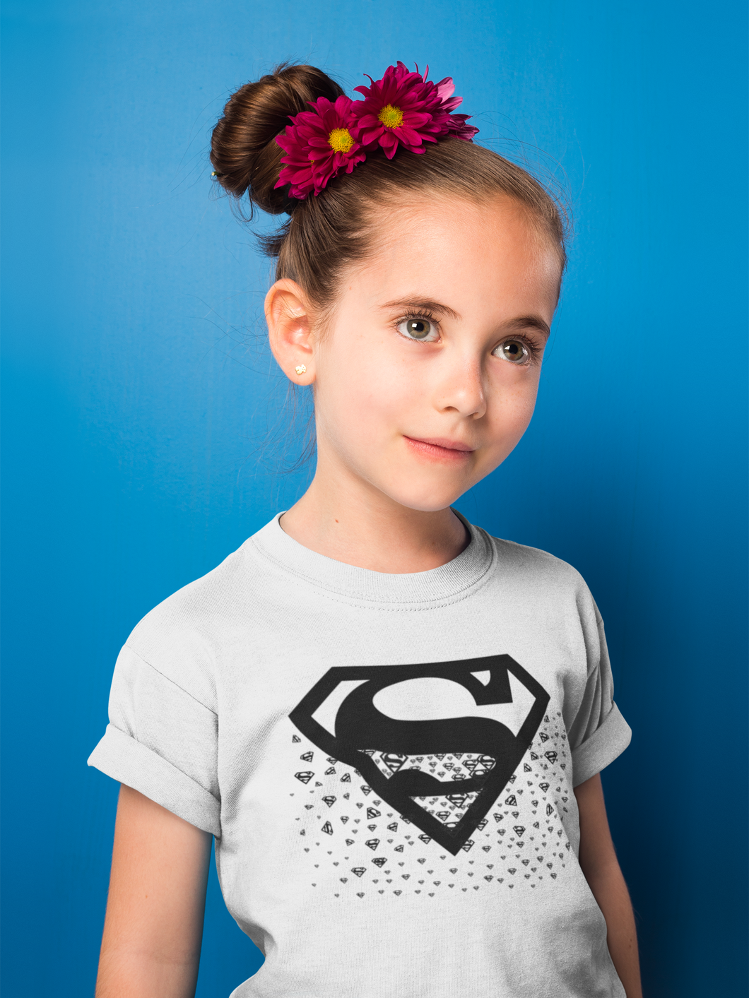 Iconic Cartoon Half Sleeves T-Shirt For Girls -KidsFashionVilla