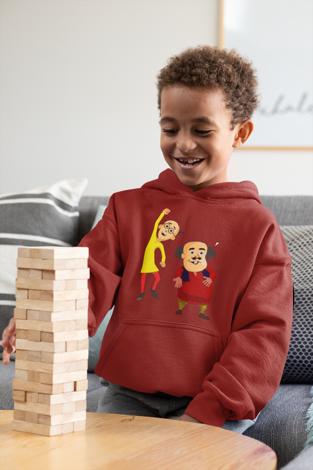 Cute Cartoon Boy Hoodies-KidsFashionVilla