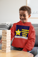 Load image into Gallery viewer, Twinkle Twinkle Little Star Poem Boy Hoodies-KidsFashionVilla
