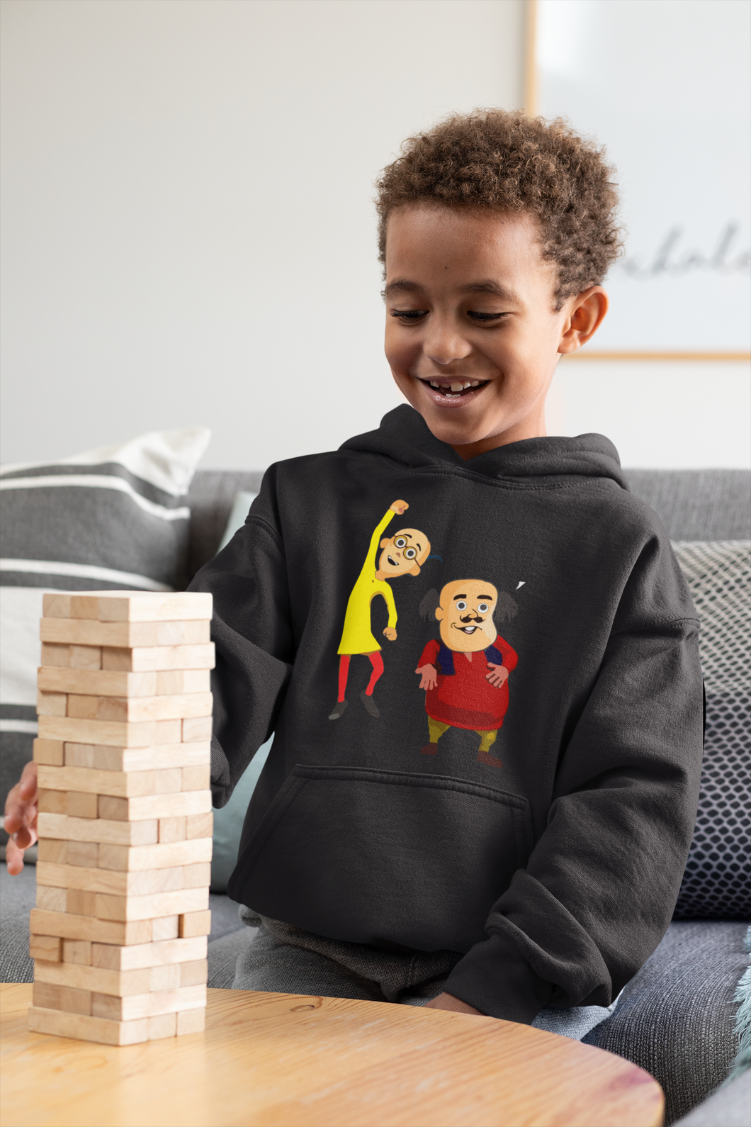 Cute Cartoon Boy Hoodies-KidsFashionVilla