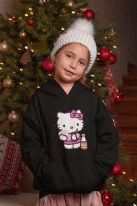 Hello Kitty Cartoon Girl Hoodies-KidsFashionVilla