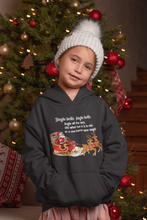 Load image into Gallery viewer, Jingle Bells Poem Girl Hoodies-KidsFashionVilla
