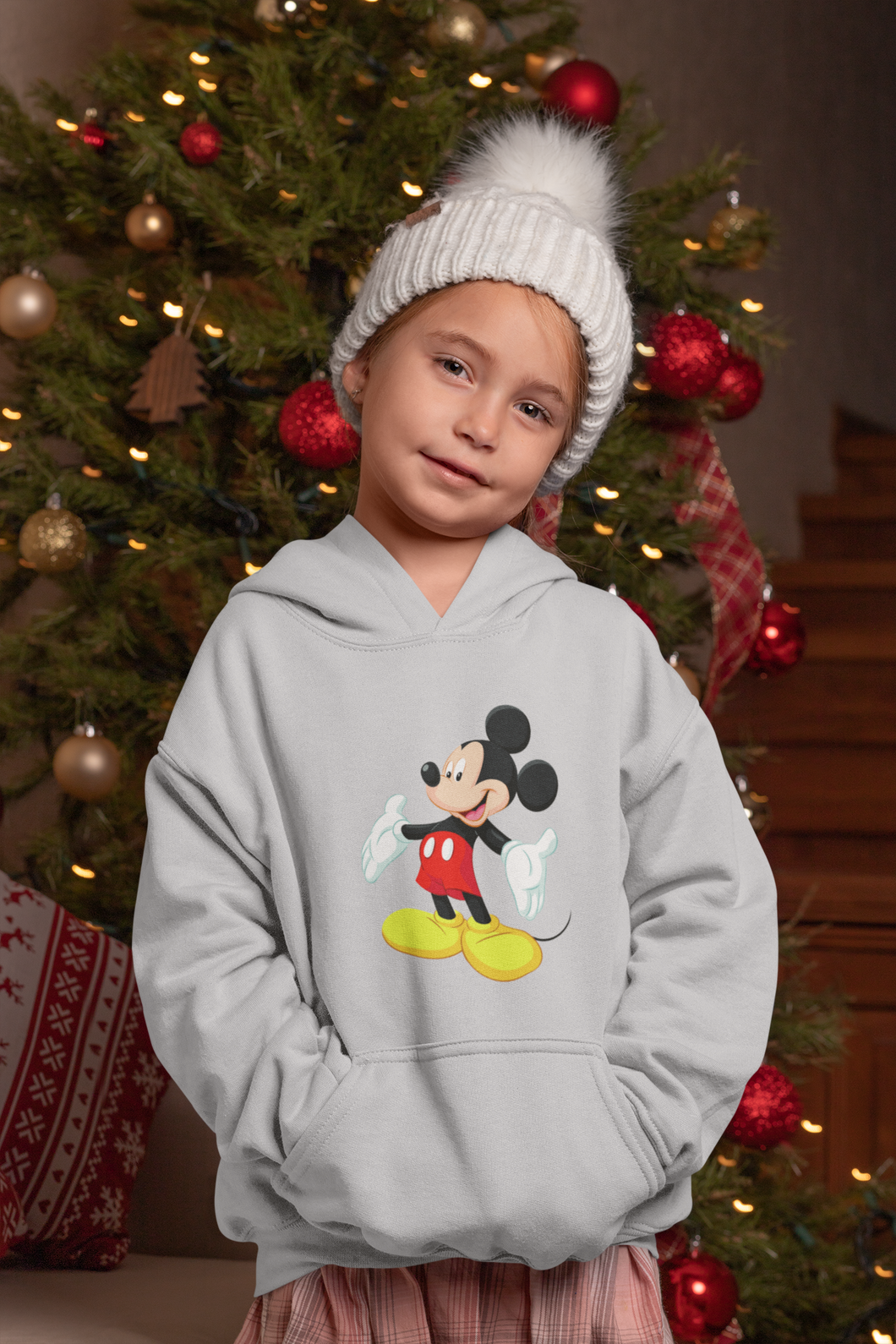 Cute Cartoon Girl Hoodies-KidsFashionVilla