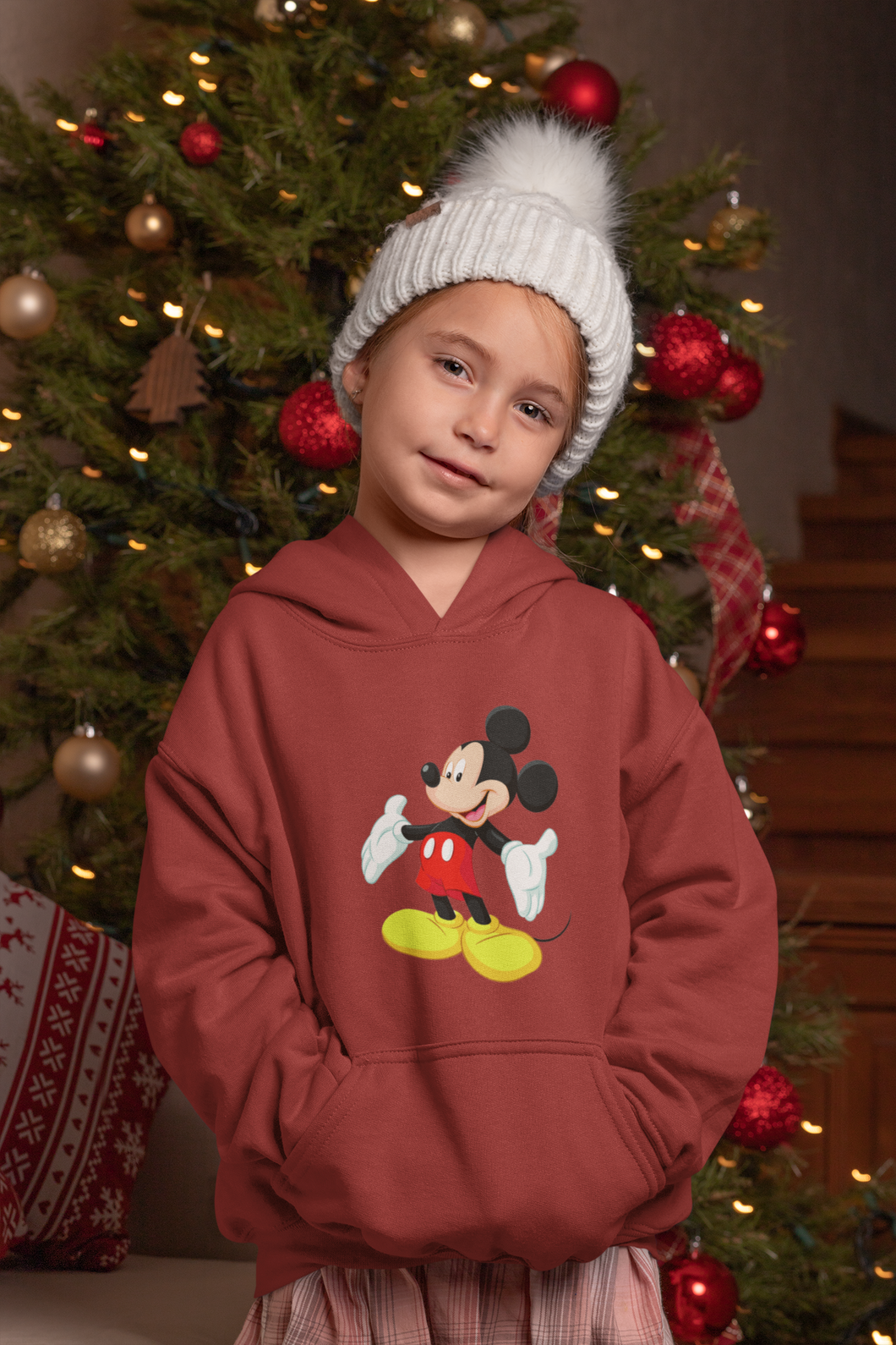Cute Cartoon Girl Hoodies-KidsFashionVilla