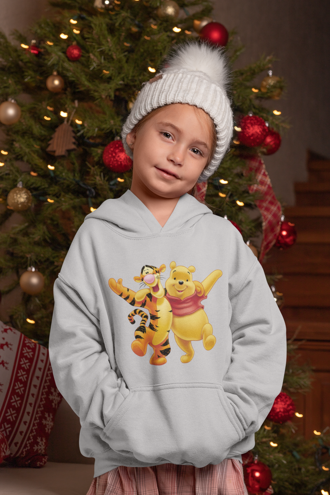 Cute Cartoon Girl Hoodies-KidsFashionVilla